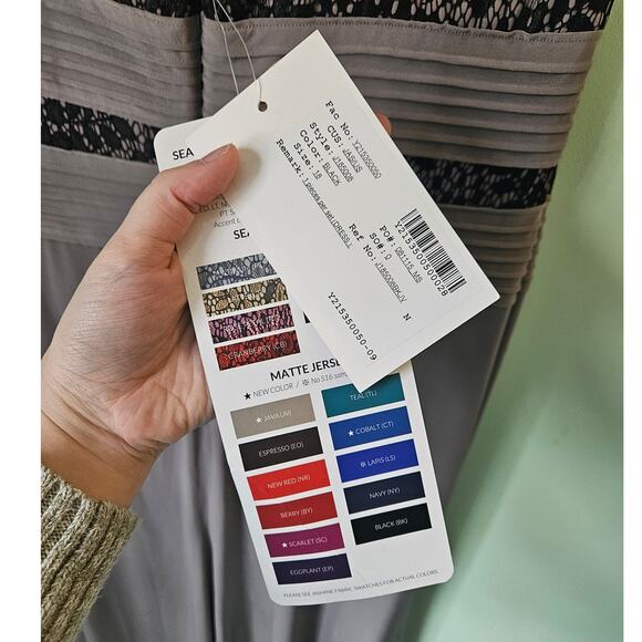 Jade by Jasmine J185008 Gown Special Occasion Bridesmaid Prom Plus Size 18 - Picture 13 of 16